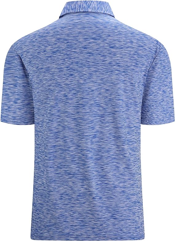 Camisa de golf para hombre Humedad Wicking Rápido Secado Camisas de manga corta Casual Polo para hombres